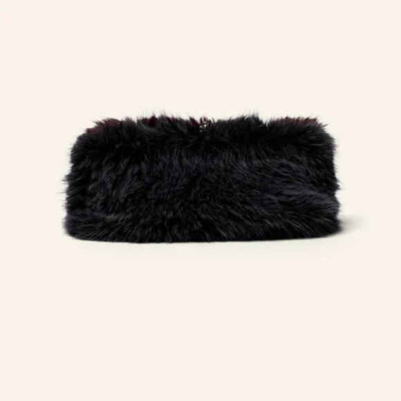 ZARA FAUX FUR BAG LIMITED EDITION - Picture 6 of 7